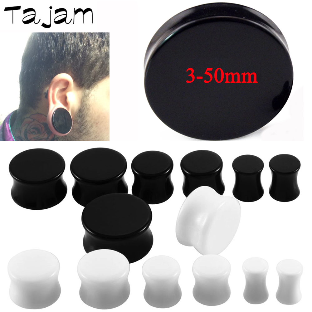 Body Jewelry Tunnels - 1 Pair 3mm-50mm Big Size Solid