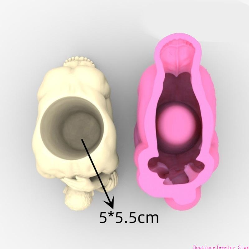 E1PE Candles Holder Resin Mold - Body Jewelry Storage のレビューと価格