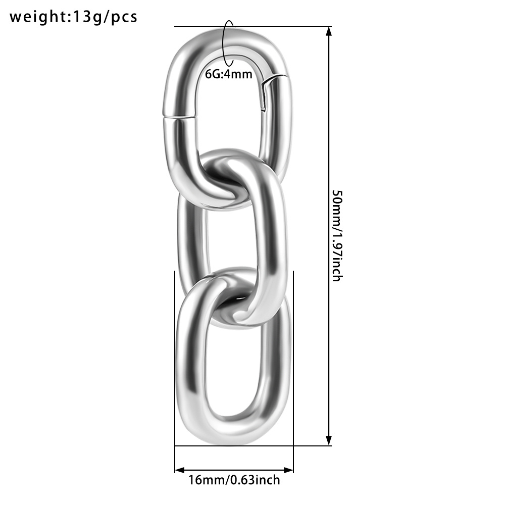 Vankula 2PCS Stainless Steel 4 - Body Jewelry Hangers のレビューと価格