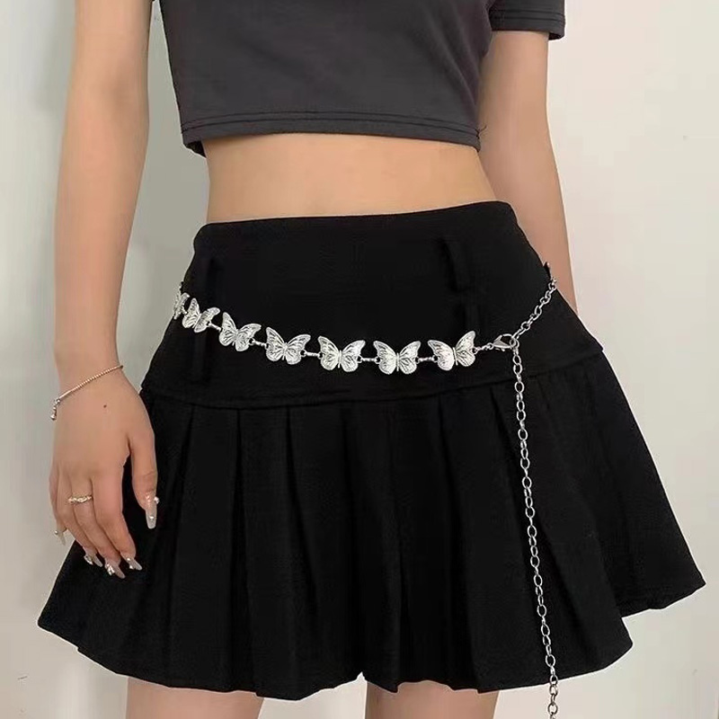 Fashion Butterfly Belt Waist C - Body Jewelry Waist Chains のレビューと価格