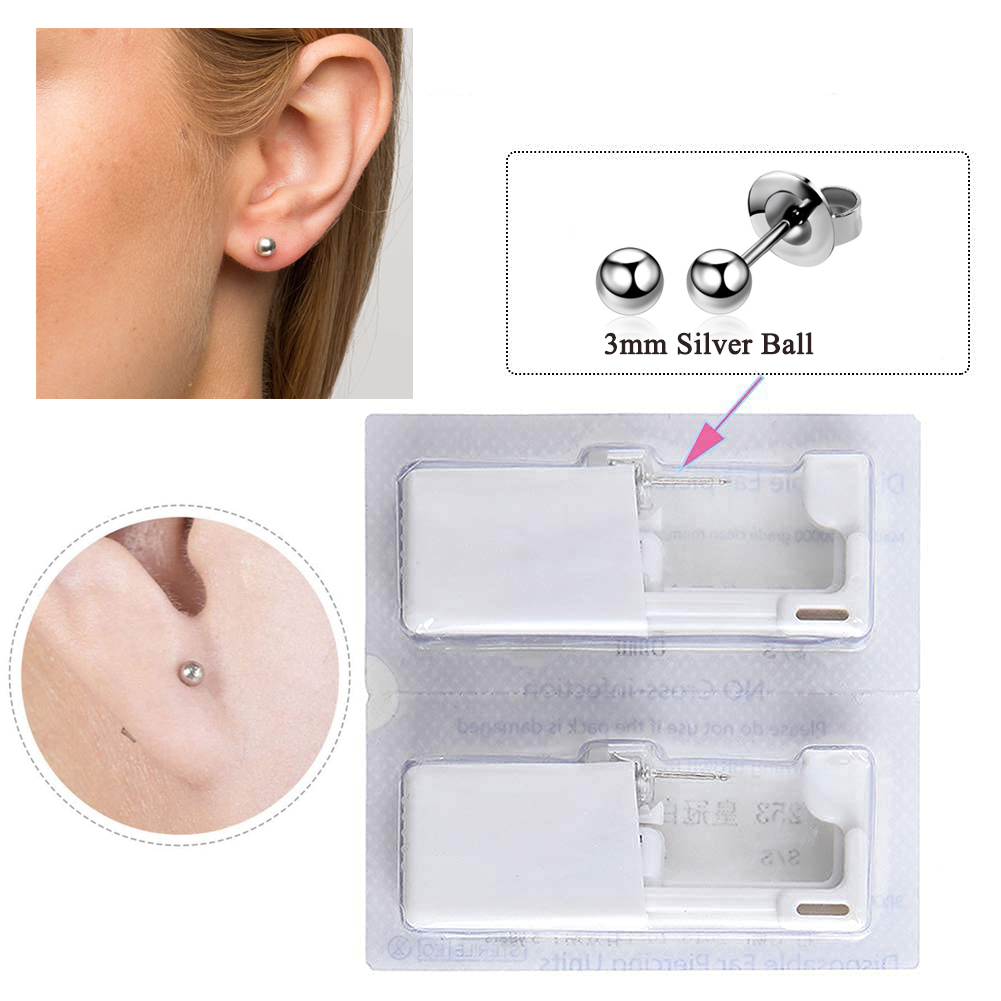 1-20Pcs/set Ear Piercing Gun D - Body Jewelry Tunnels のレビューと価格