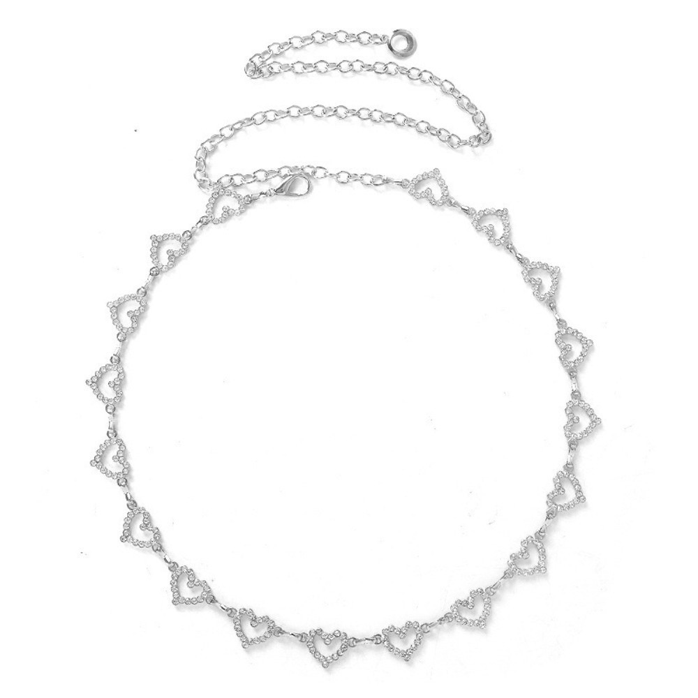 Fashion Tassel Heart Waist Cha - Body Jewelry Y2K のレビューと価格