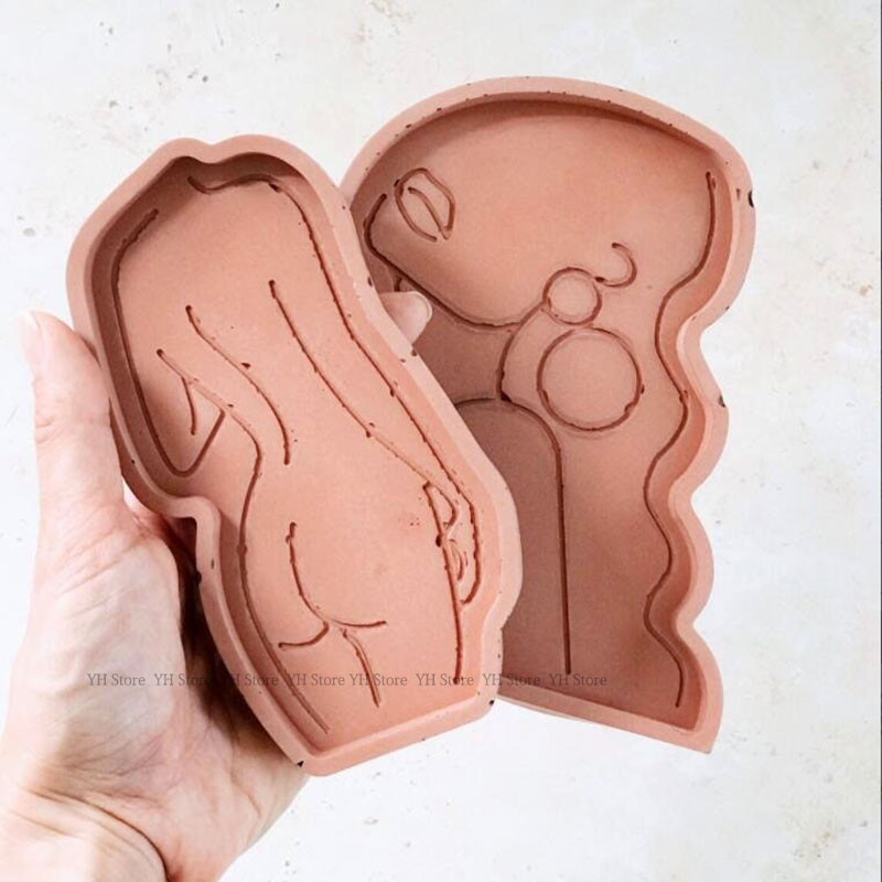 Plaster Tray Silicone Mold Jes - Body Jewelry Storage のレビューと価格