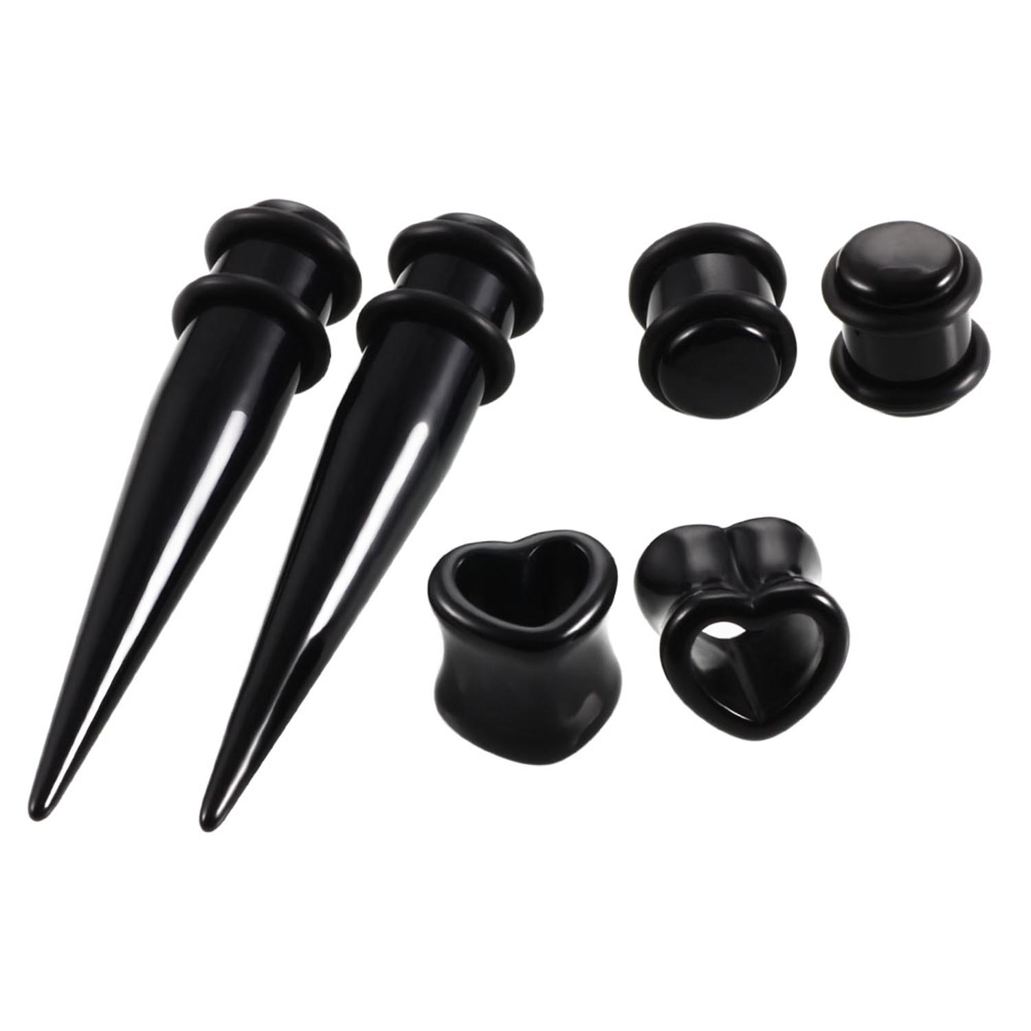 36pcs-54pcs 14G-00G Acrylic Ea - Body Jewelry Tunnels のレビューと価格