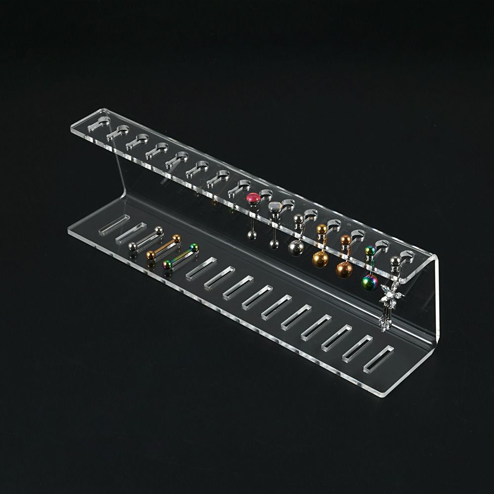 Navel display 2-7 Tiers Acryli - Body Jewelry Storage のレビューと価格