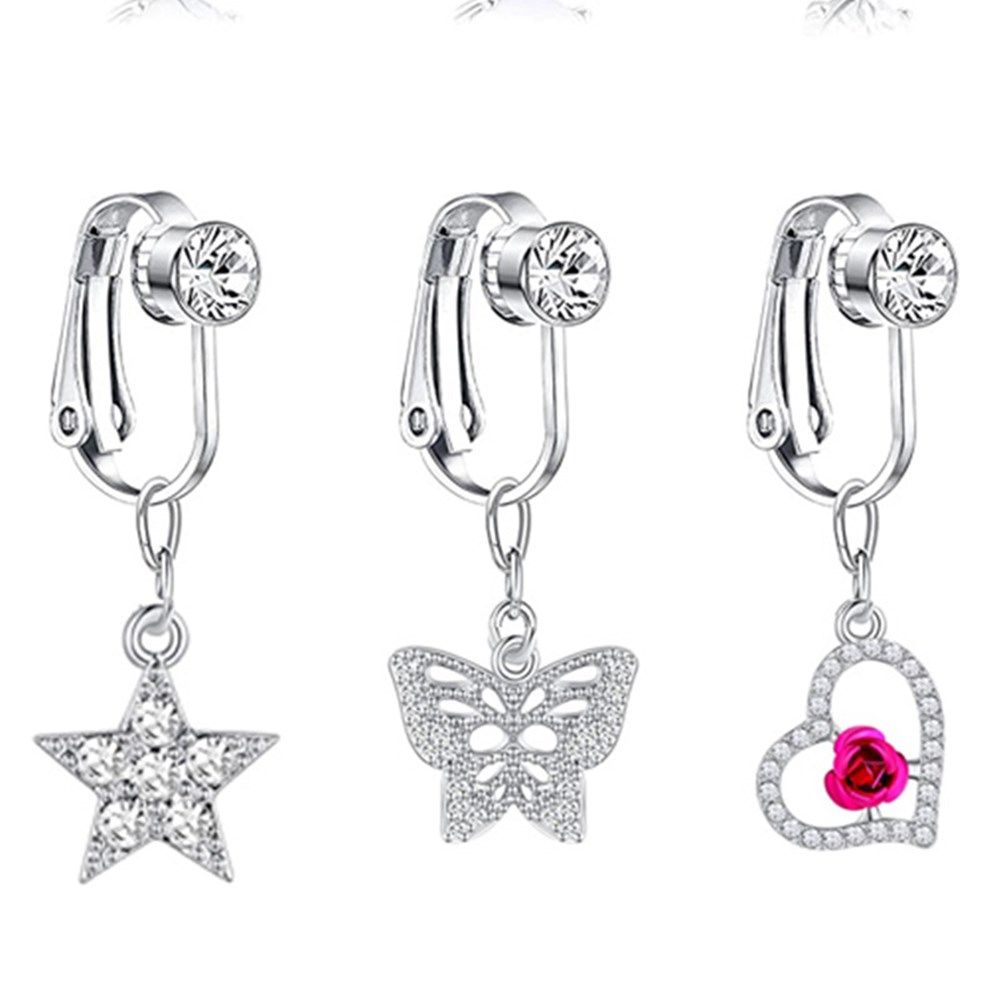 Butterfly Fashion Belly Button - Body Jewelry Belly Button Rings のレビューと価格