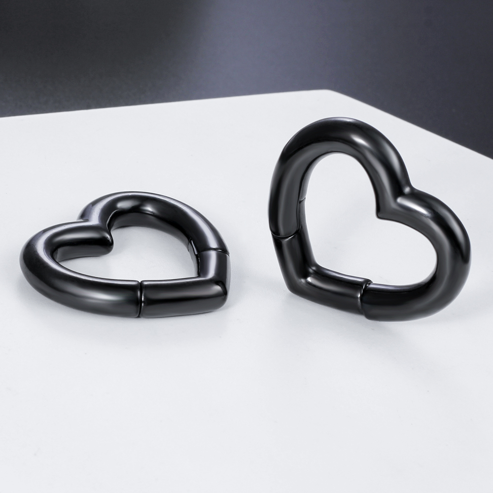 Twolobes 2PCS Heart 316 Stainl - Body Jewelry Hangers のレビューと価格