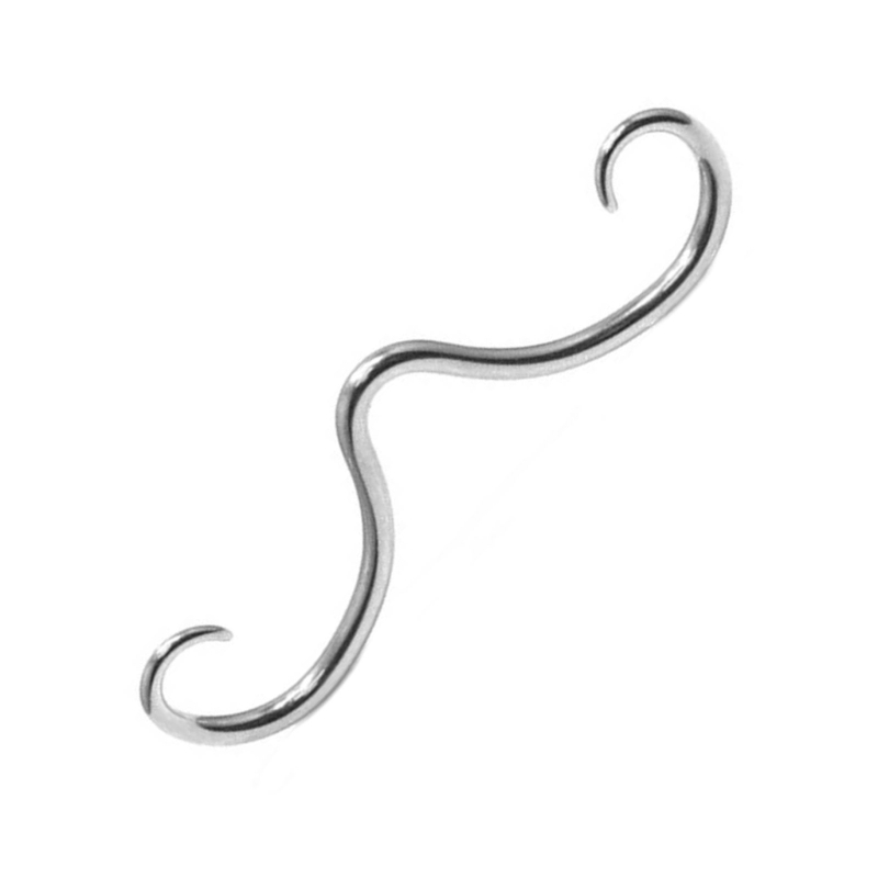 Stainless Steel Septum Mustach - Body Jewelry Hangers のレビューと価格