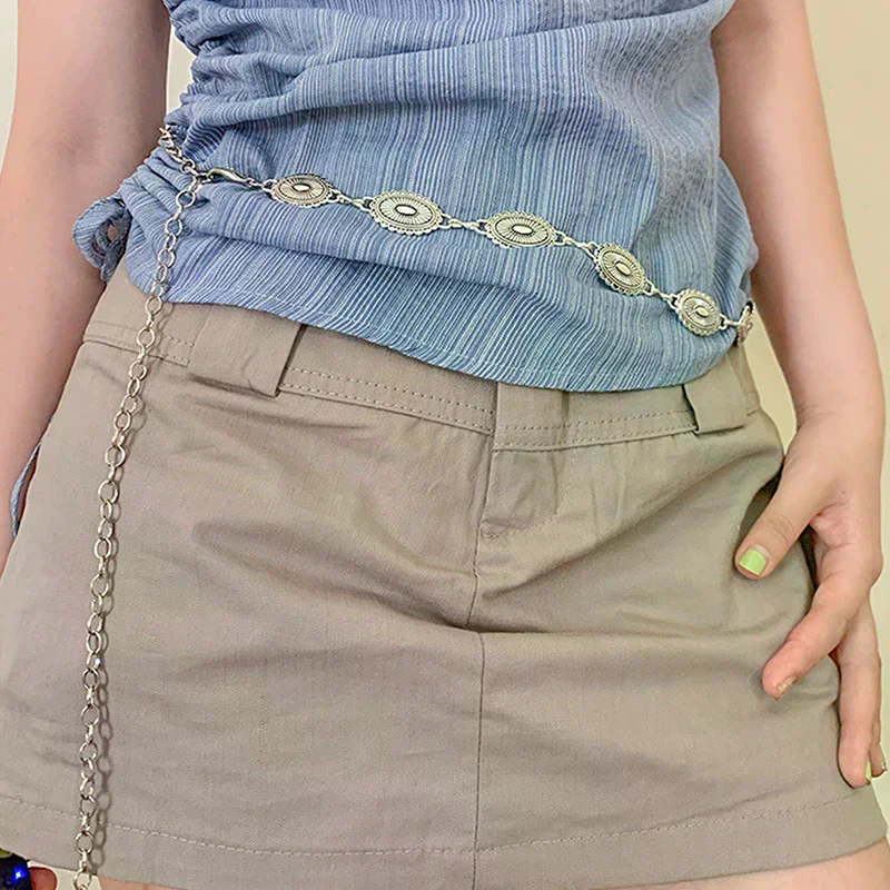 Retro Versatile Ethnic Style M - Body Jewelry Waist Chains のレビューと価格