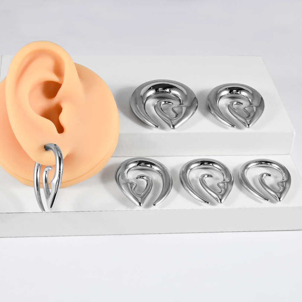 1PC Stainless Steel Silvery Ha - Body Jewelry Hangers のレビューと価格
