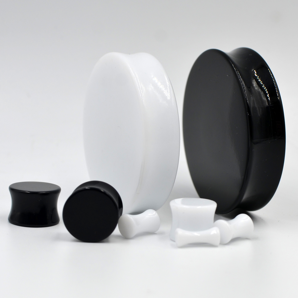 1 Pair 3mm-50mm Big Size Solid - Body Jewelry Tunnels のレビューと価格