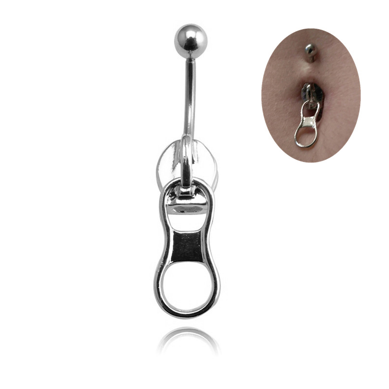 #1Pc Punk Belly Button Rings S - Body Jewelry Belly Button Rings のレビューと価格