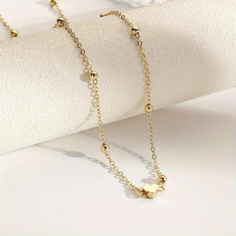 Girls Simple Heart Beaded Bell - Body Jewelry Waist Chains のレビューと価格