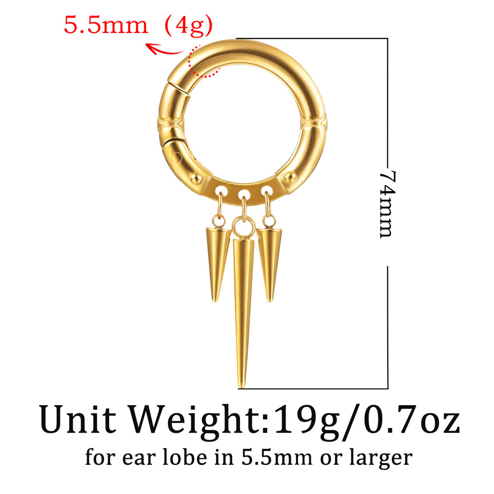 Giga 2Pcs 316L Stainless Steel - Body Jewelry Hangers のレビューと価格