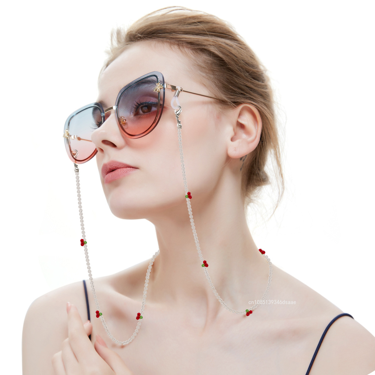 Sunglasses Masking Chains Mask - Body Jewelry Y2K のレビューと価格