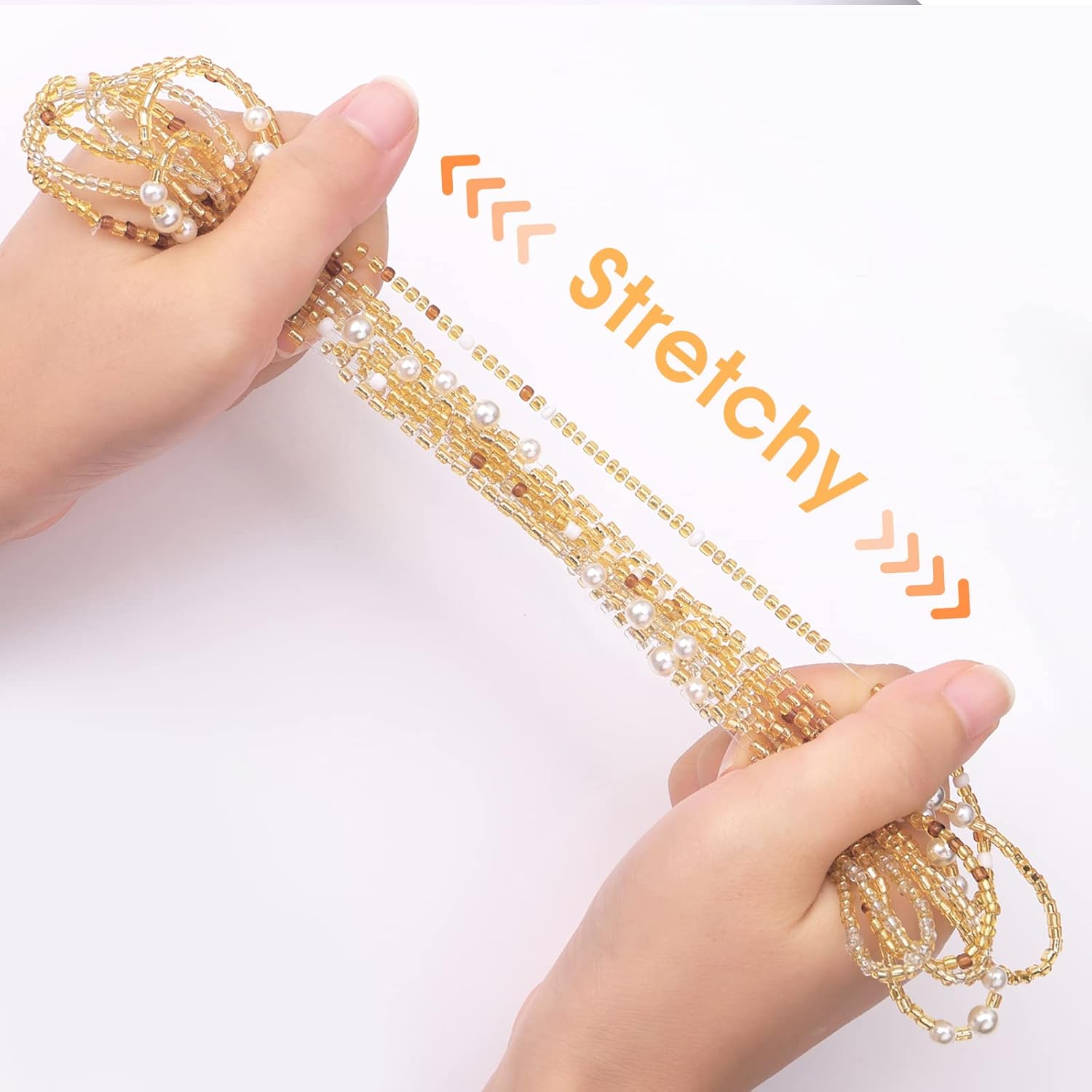Waist Beads for Women Belly Be - Body Jewelry Waist Chains のレビューと価格