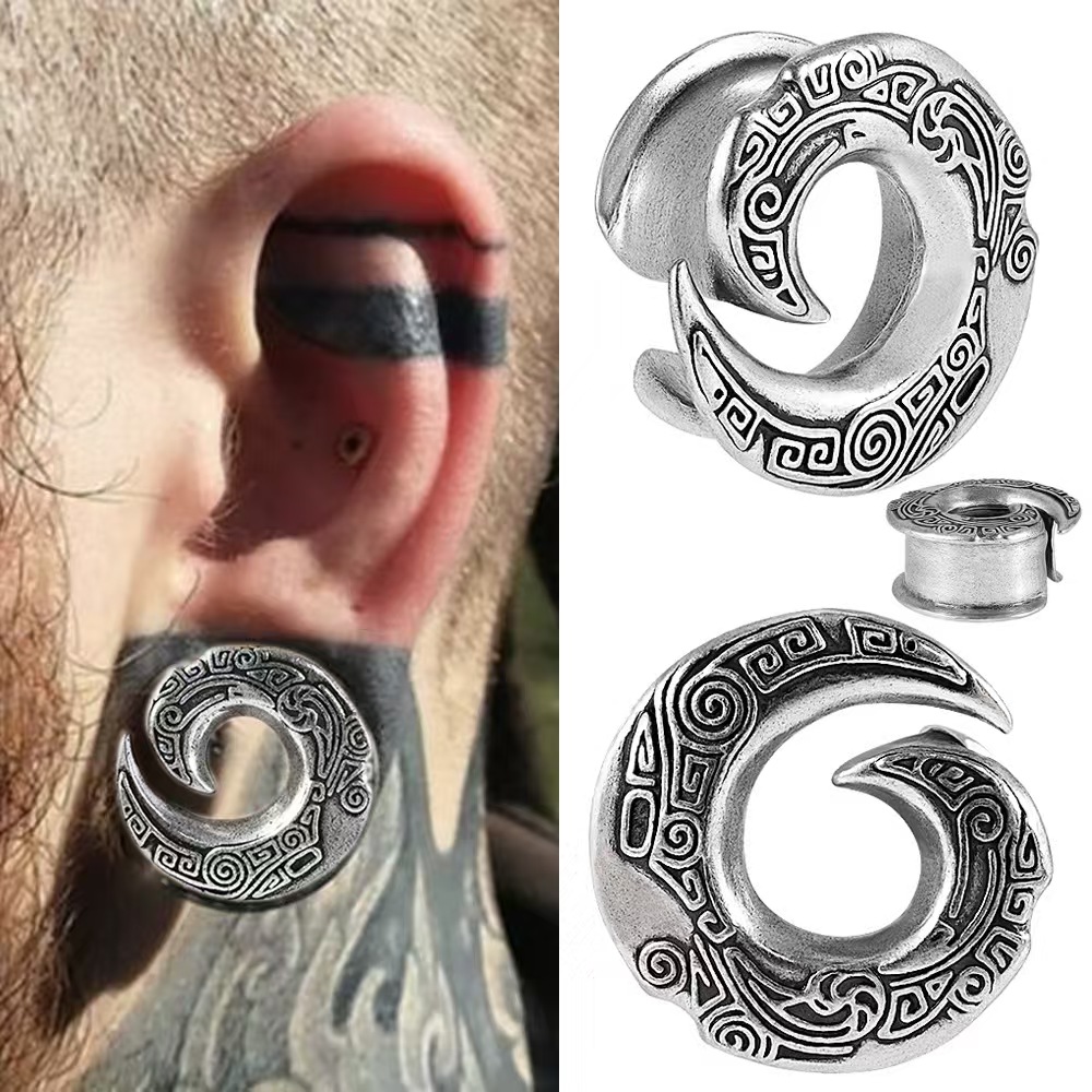 Vintage Spiral Ear Weights 1 P - Body Jewelry Hangers のレビューと価格
