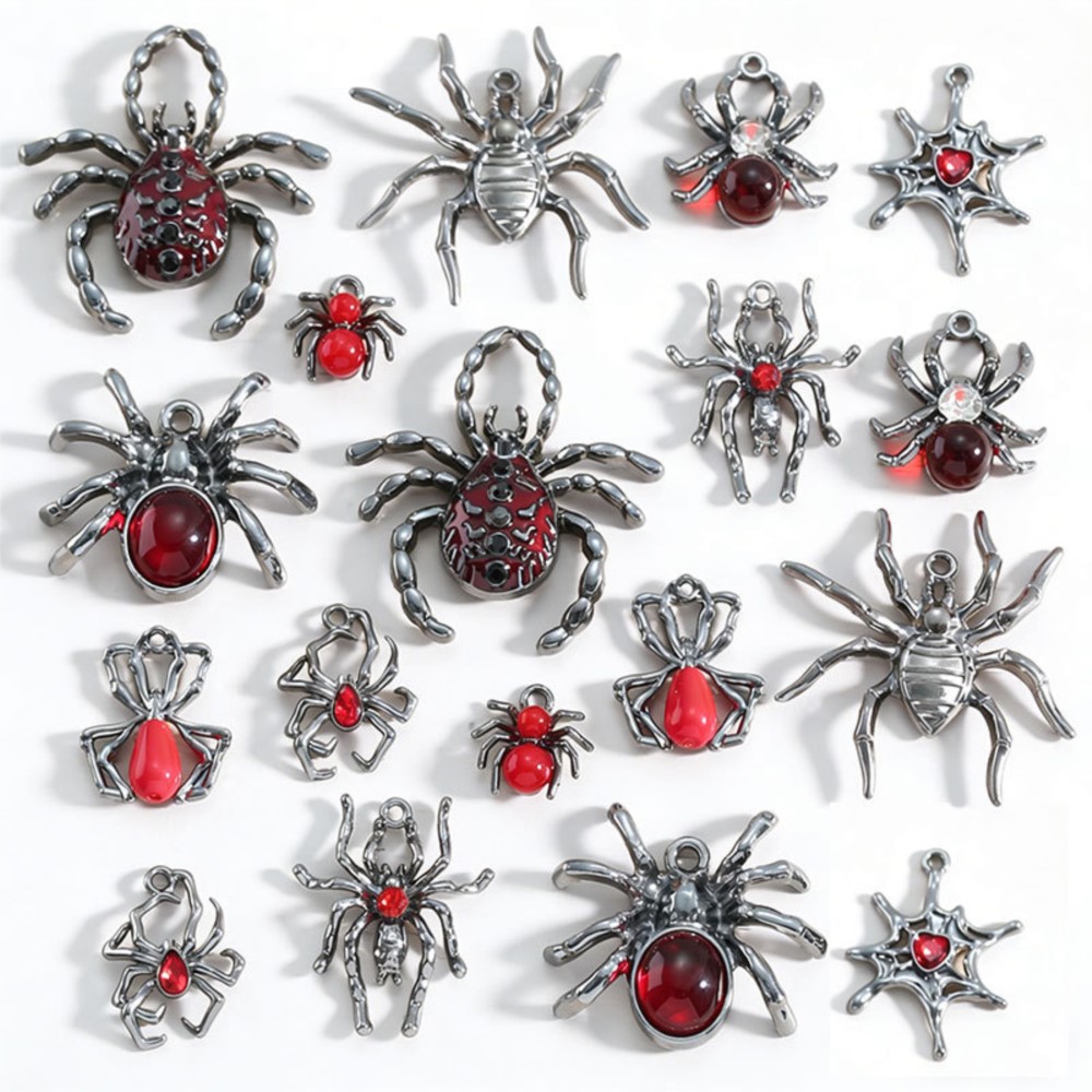 5pcs Dark Gothic Retro Black S - Body Jewelry Y2K のレビューと価格