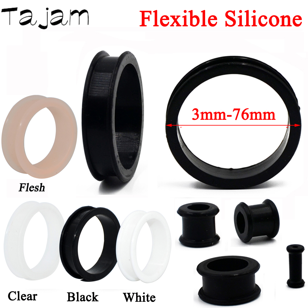 1Pair 3mm-76mm Big Size Hollow - Body Jewelry Tunnels のレビューと価格