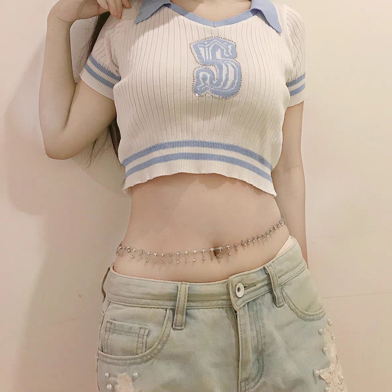 Fashion Simple Double Layer Be - Body Jewelry Waist Chains のレビューと価格