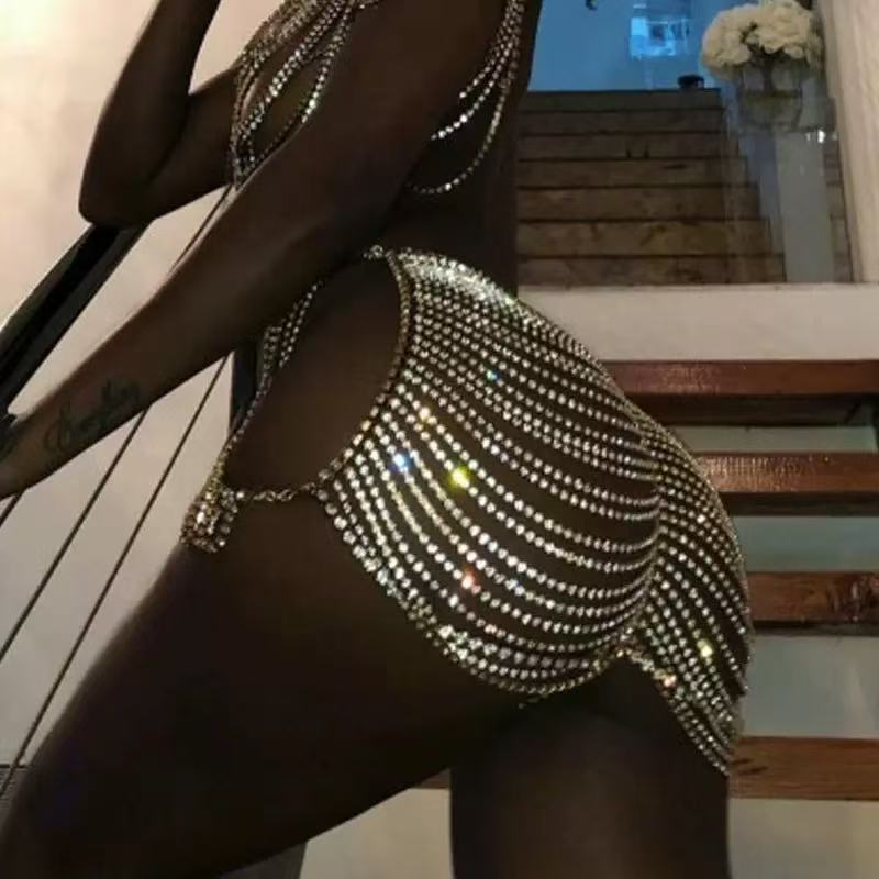 1pcSexy Fashionable Rhinestone - Body Jewelry Tunnels のレビューと価格