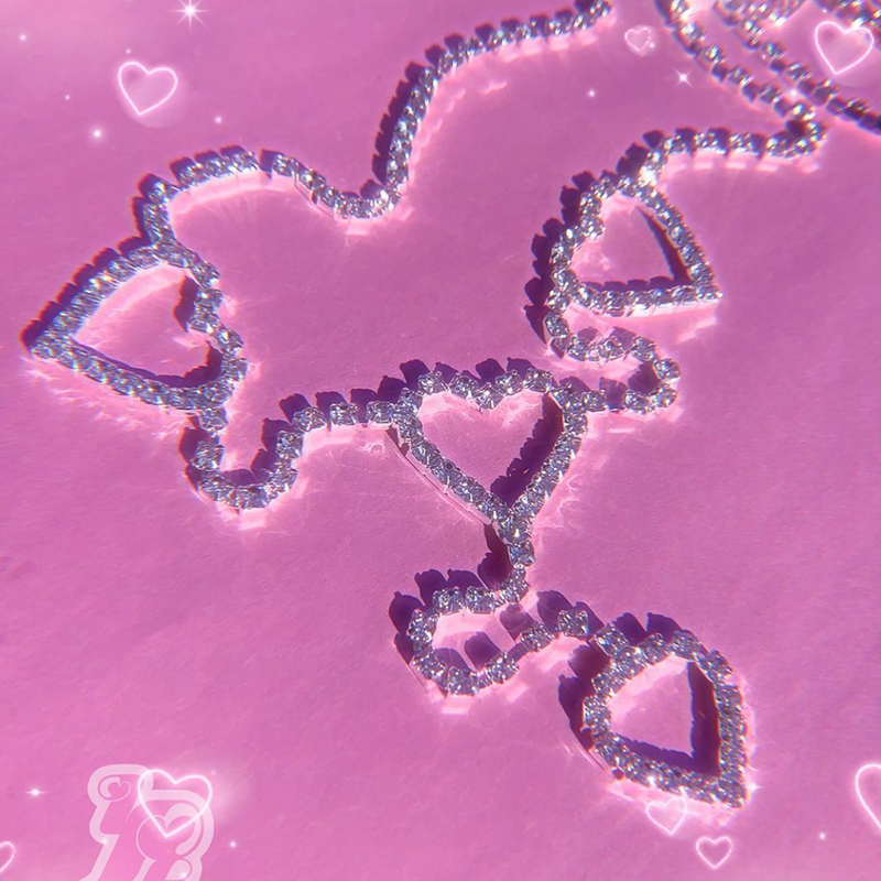 2000s Aesthetic Shiny Crystal  - Body Jewelry Y2K のレビューと価格
