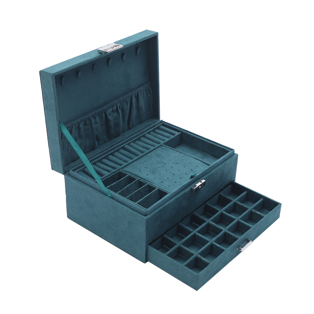 3-Tiers Green Earrings Jewelry - Body Jewelry Storage のレビューと価格